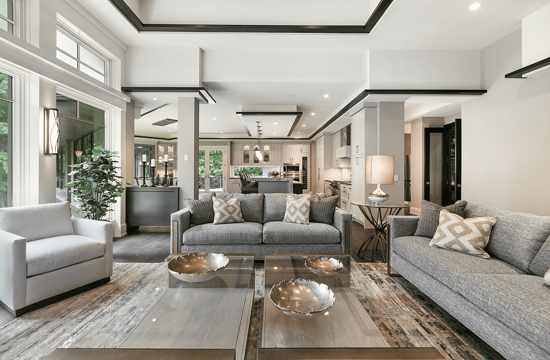 Modern homes showcasing breathtaking architecture, nestled in the vibrant city of Fort Lauderdale, Florida.
