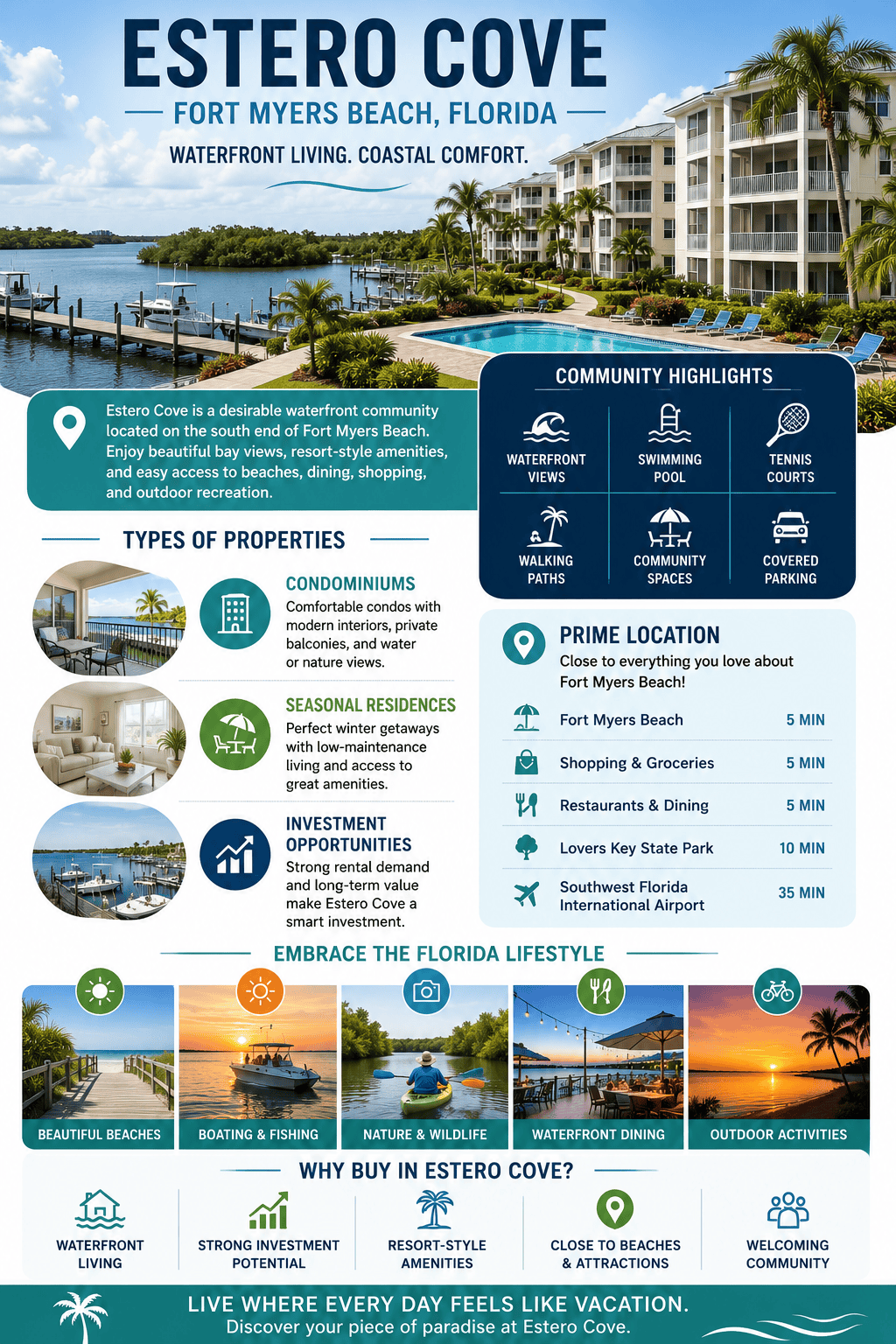 infographic-estero-cove-fort-myers-beach-florida