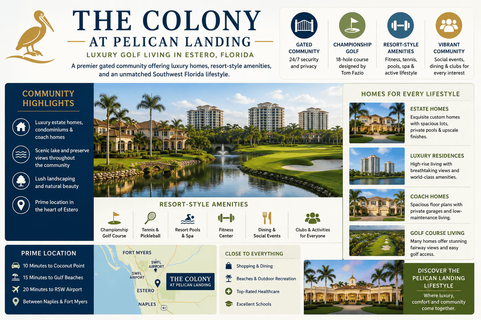 infographic-the-colony-at-pelican-landing-estero-florida